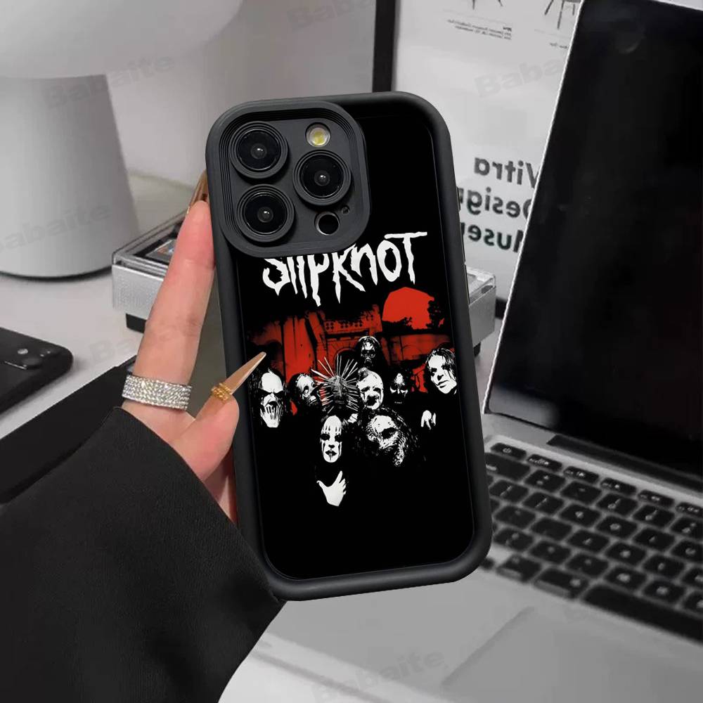 Чехол для телефона группы Slipknot для iPhone 17 16 15 14 13 Pro Max Plus 12 11