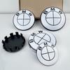 For BMW  Se  E87 For MINI BMW F20 E36 E46 X6 M4 E60 G01 G20 X3 X5 7PS-new model 7Pcs Car Hood Rear Emblem Steering Wheel Stickers Rims Cap Badge