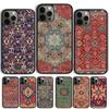 Чехол для телефона с цветочным узором в стиле персидского ковра Для iPhone 17 Air 13 12 14 15 16 Чехол Для Apple Pro Max Plus Coque