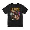 Футболка-коллаж Lil Wayne, мужские и женские размеры (LLW-36741)