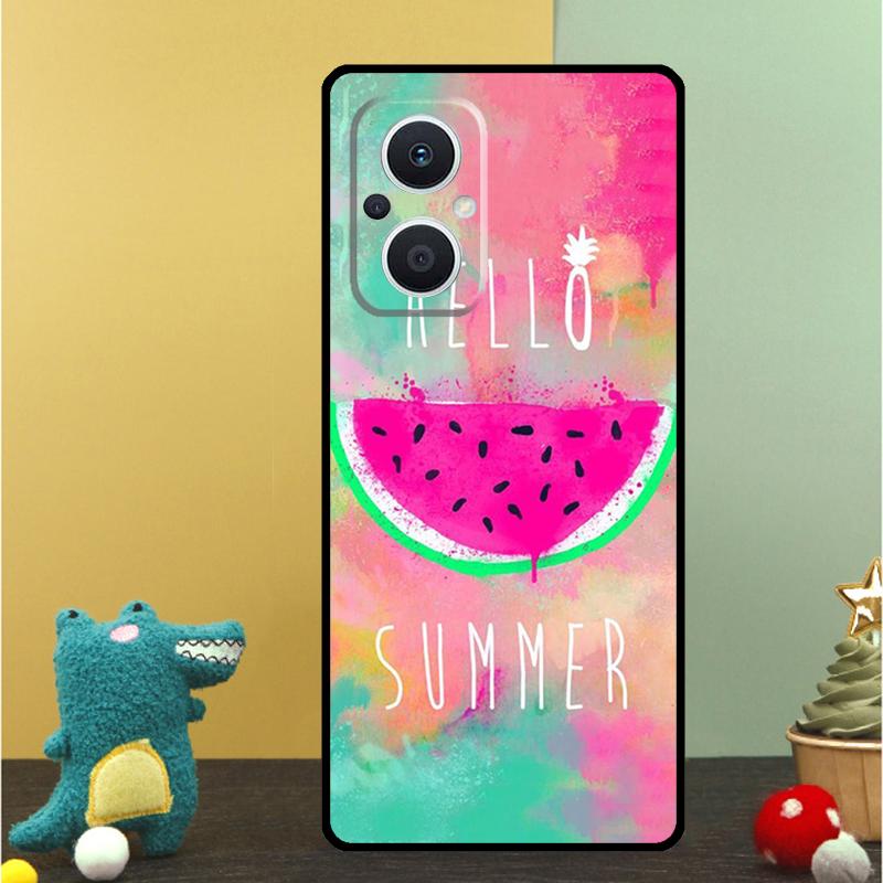 Летний чехол Love для OPPO Reno 15F 13F 14F 12 11 F 10 14 15 Pro 7 8 Lite OPPO Find X9 X8 X6 X5 Pro Чехол