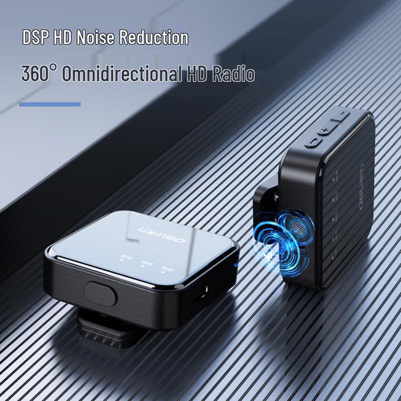 Deli 51055 Wireless Lapel Microphone CN plug (adapter included)