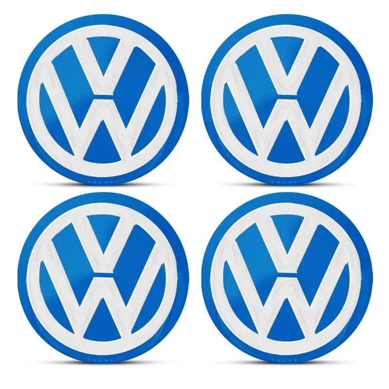 Горячие 2025 Новые 56 мм Наклейки-колпачки на центральные отверстия колесных дисков, Заглушки ступицы, Аксессуары для дисков автомобиля Для Volkswagen CC Golf 6 7 GTI Tiguan Passat B