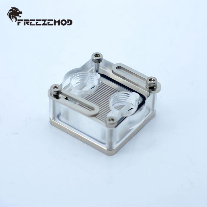 FREEZEMOD transparent computer water cooler block North and North Bridge cooling. BQ-5285N