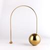 Light Luxury Metal Ball Arch Geometric Art Ornaments Model Room Living Room Study Porch Frame Indoor Soft Decorations