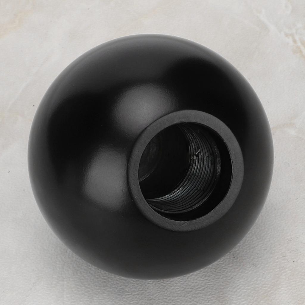 Универсальный рычаг переключения передач автомобиля круглой формы алюминиевый адаптер ручки переключения передач черный