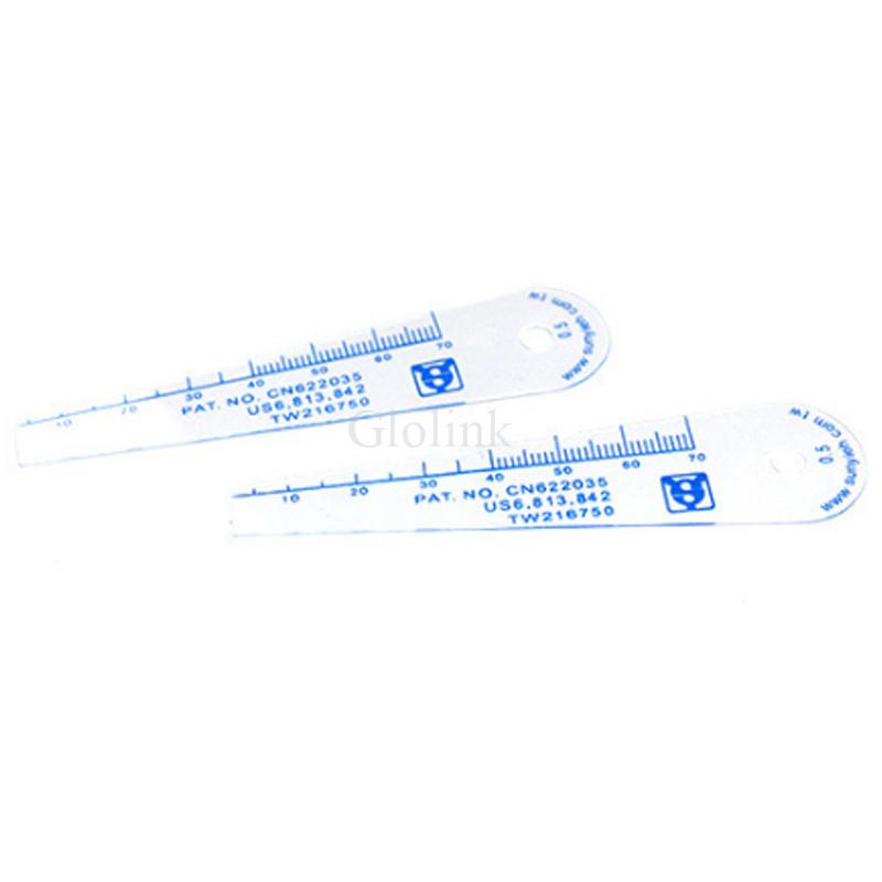 0.05-1mm Thickness Plastic Plug Feeler Gauge Gap Filler Measuring Tool With PVC Sheet