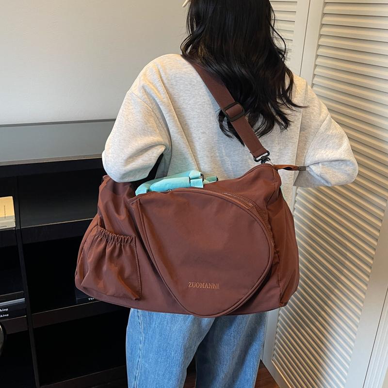 Badminton Racket Bag Sports Fitness Large Capacity Crossbody Bag Handbag Women's Travel Bag Men's Tennis Bag