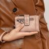 New Women's Wallet Fashion Zipper Buckle Clutch Multi-function Short Change Bag