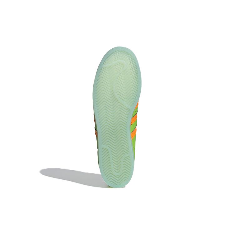 The Simpsons x adidas Superstar Squishee Унисекс Кроссовки Зеленый Полусолнечно-зеленый Ярко-оранжевый H05789