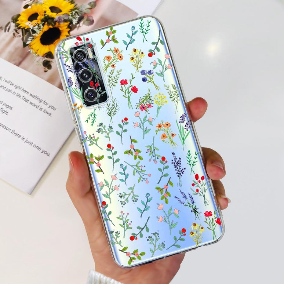 Чехол для телефона Vivo V20 SE V2022 V2023 Vivo V20 V2024 V2025 Мягкий силиконовый ТПУ Задняя крышка Для VivoV20 V 20 20SE Бампер