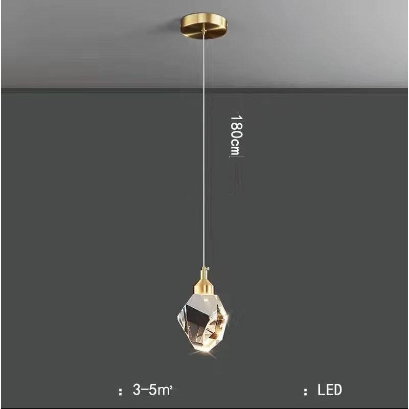 Легкая роскошная хрустальная люстра, современное украшение для дома, внутреннее освещение, гостиная, спальня, светодиодная люстра-ветвь, потолочная