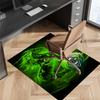 Borussia Monchengladbach logo Printed Absorbent Washable Carpet, Non-Slip Bathroom Mats, Kitchen Rugs, Yoga Mat,Living Room Entrance, Camping Picnic R