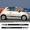 Наклейки на борт Fiat 500 Abarth Motorsport