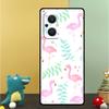 Чехол с рисунком фламинго для OPPO Reno 15F 14F 11 12 13 F 14 10 15 Pro 7 8 Lite OPPO Find X5 X6 X8 X9 Pro