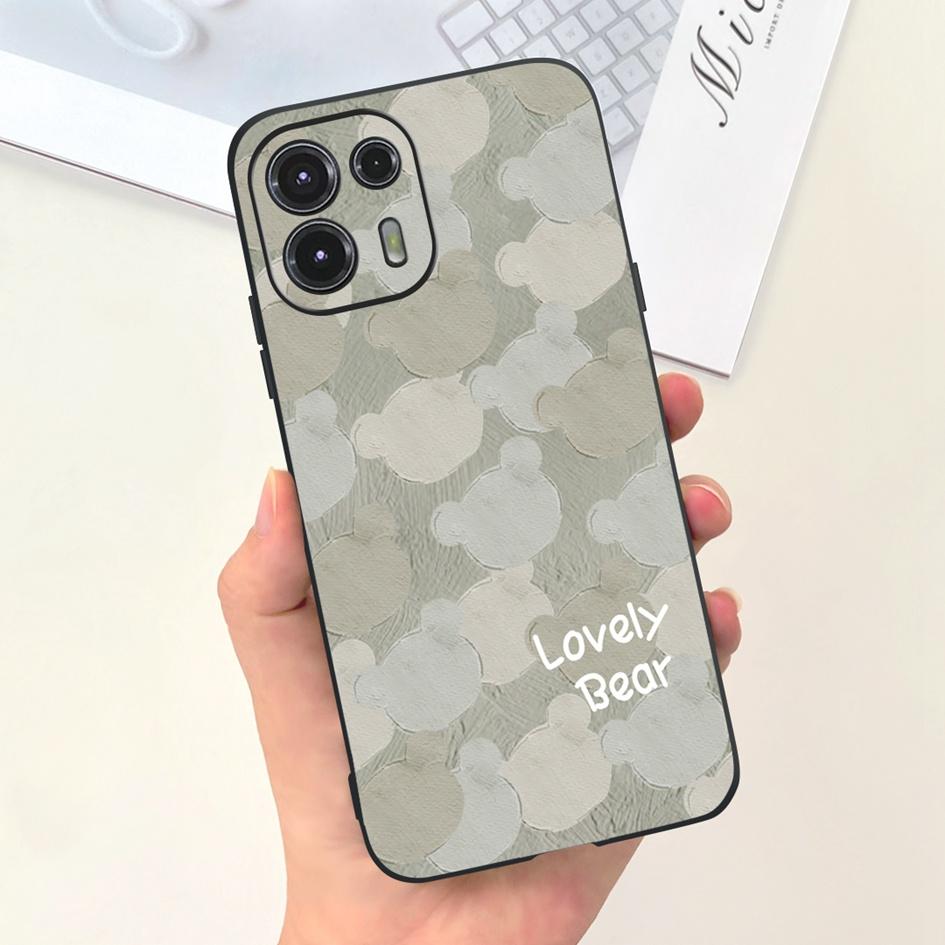 Чехол для Moto Edge 20 Lite XT2139-1 Funda Модный Расписной Черный Мягкий Силиконовый Защитный Чехол Для Motorola Edge 20 Fusion Coque
