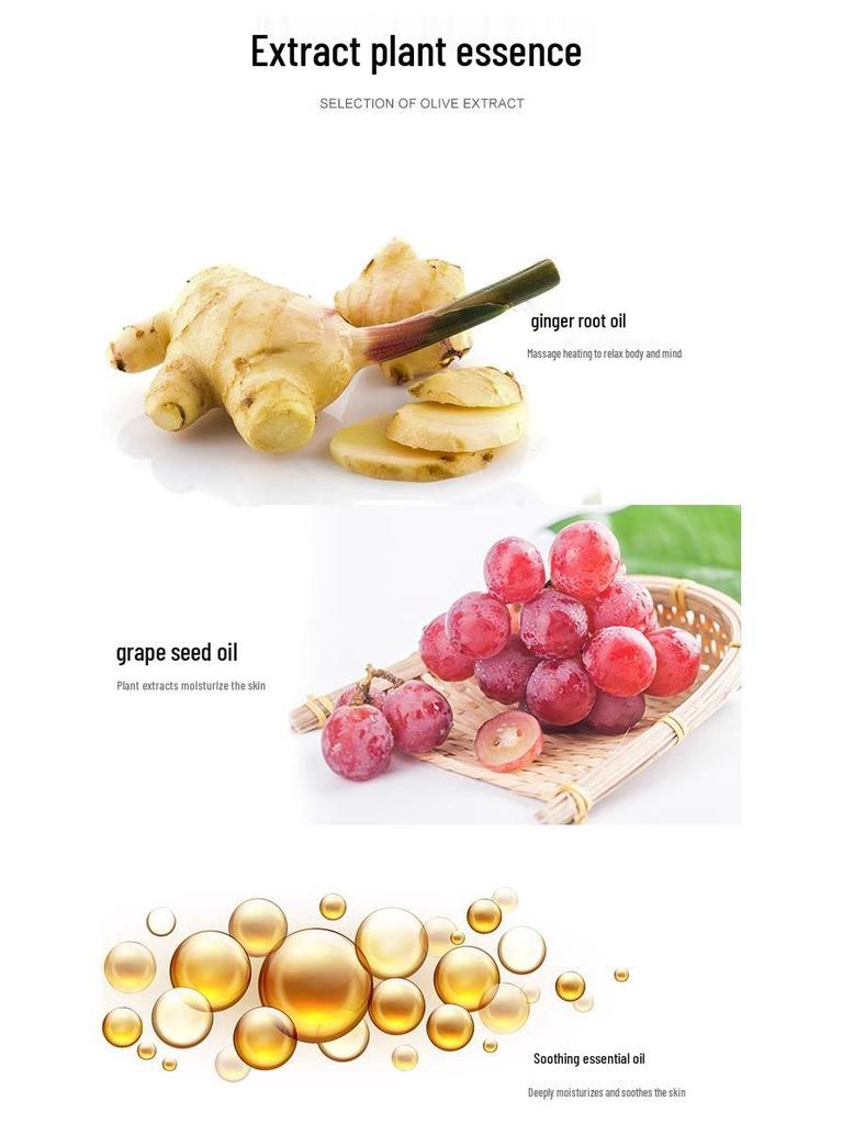 Массажное масло с имбирем, незаменимое для гуаша и меридианной терапии всего тела