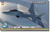 Hasegawa Creator Works Series Ace Combat 7 Skies Unknown Raptor Mobius 1 Scale Plastic Model SP571 F-22 (IUN Specification) 1/48