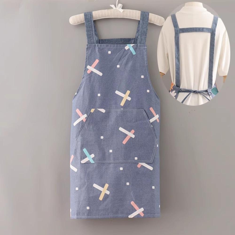 Thin Canvas Apron Stain Resistant Work Apron Cute Kitchen Apron  Kitchen