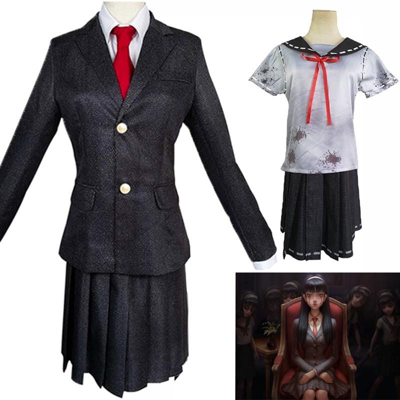 Identity V Kawakami Tomie Cosplay Costume Exquisite School Jk Uniform Full Set Outfit