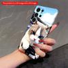 2DFlat Samsung phone case Blue-Eyed Cat Driving Race Car Applicable to Galaxy S22 S23 S24 S25ULTRA S26 A12 A13 A14 A15 A16