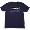 Oasis Definitely Maybe Text Logo T-Shirt