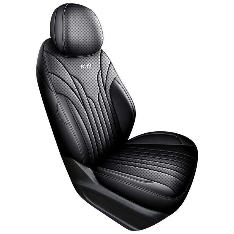 ZFL Perforated Leather Custom Car Seat Covers for Chery Tiggo 9 - Full Coverage