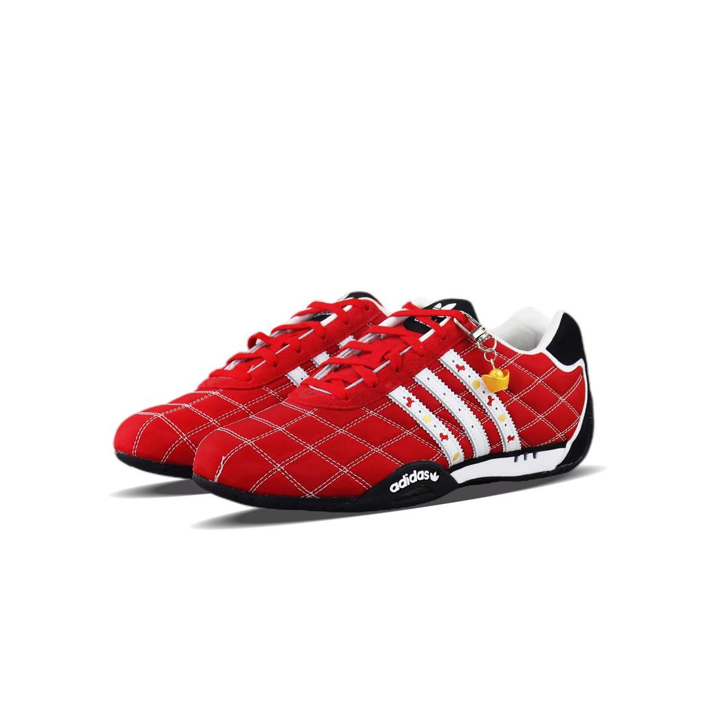 adidas Оригинальные ADIRACER Износостойкие Низкие Повседневные Кроссовки Унисекс Красные JP7013(Команда129-)