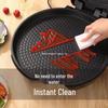 Large Multifunctional Double-Sided Electric Griddle with Deepened Design