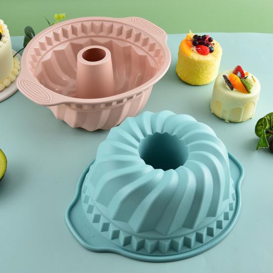 6Pcs Silicone Baking Mold Set for Oven Air Fryer Square Donut Muffin Toast Bread Mold Non-Stick Easy-Release Essential Home Baking Kit