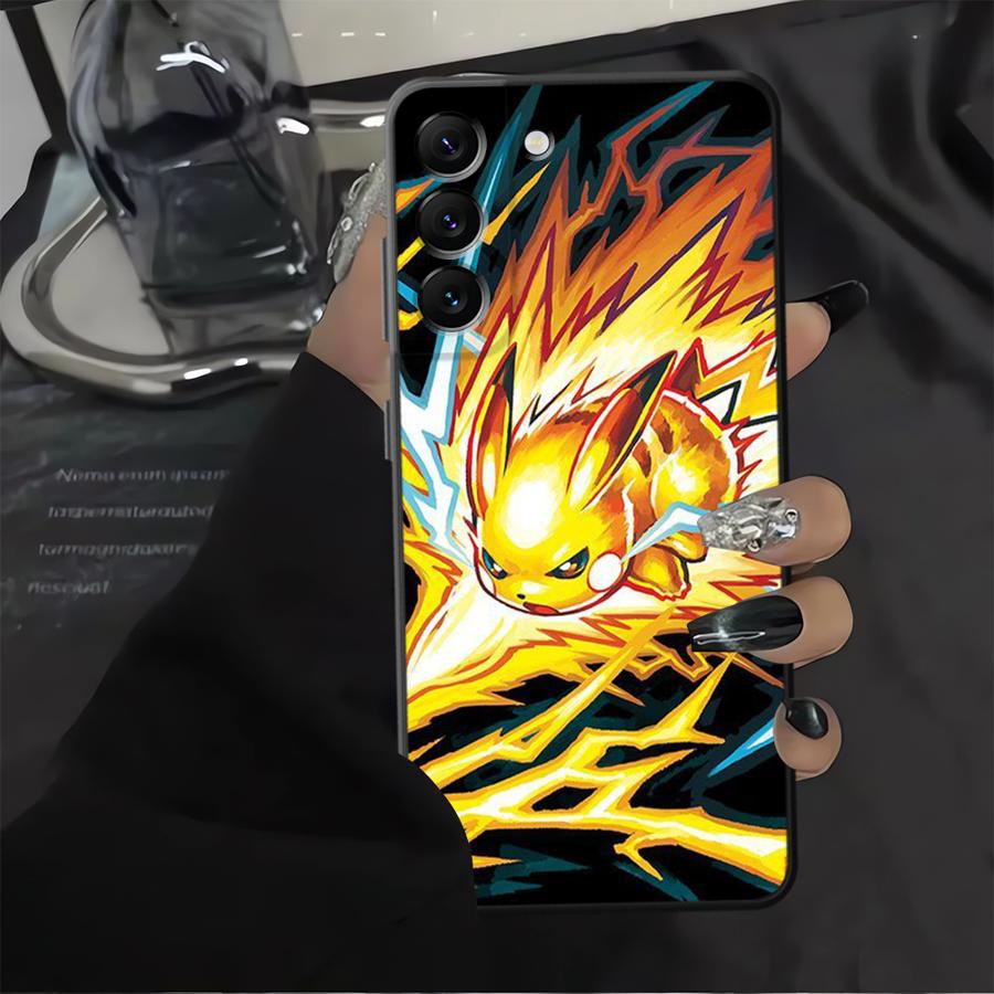 Милый чехол-футляр для телефона Pokemon Pikachu для Samsung Galaxy A05 A15 A70 A04 A06 A13 A20 A50 A17 A16 A40 A12