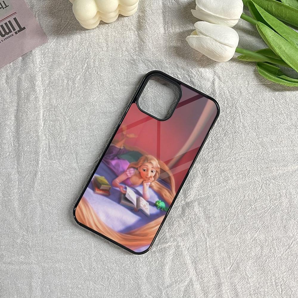 Чехол для телефона Рапунцель из мультфильма Запутанные для Iphone 16 15 14 13 12 11 Pro Max Mini 8 Plus Se Xr X Xs Fundas Чехол PC+TPU