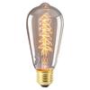Light Bulbs 40W 2700K Warm White Lighting Amber Glass Retro Light Bulbs For E27 Screw Base Vintage Filament Light Bulb