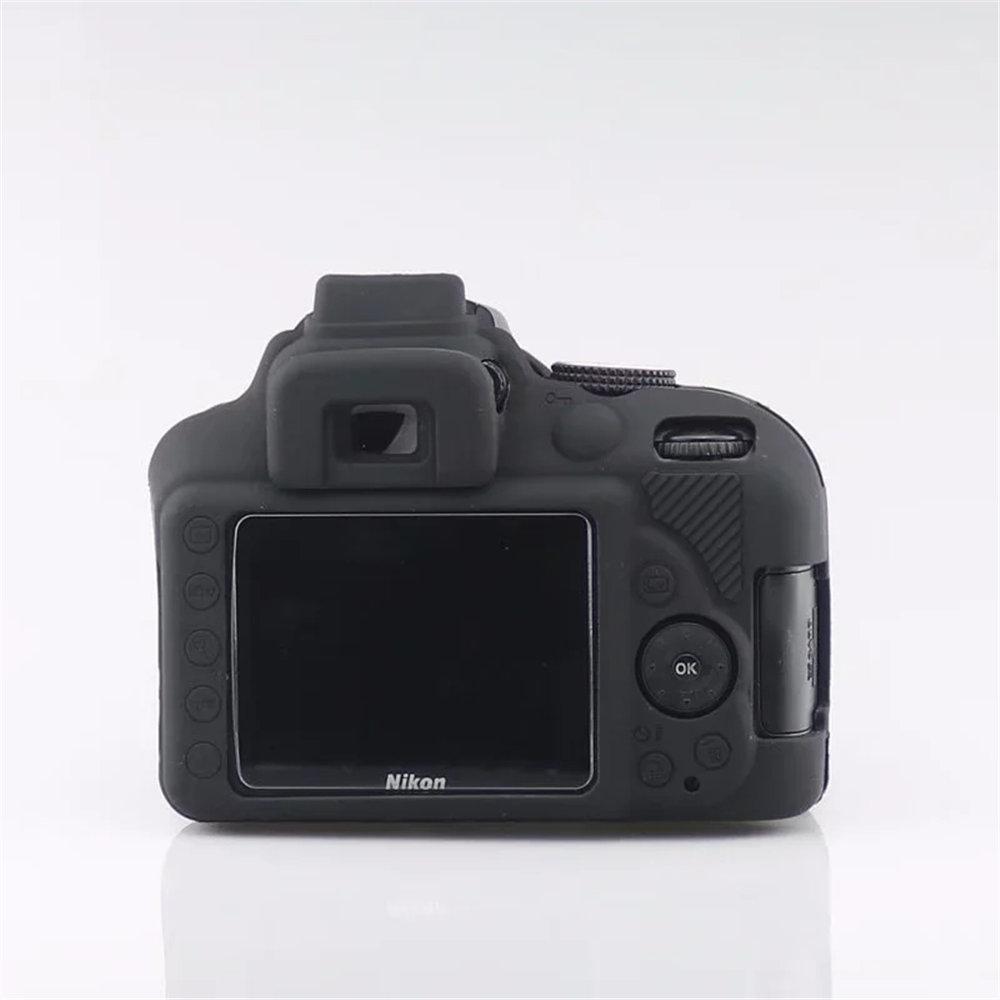 Мягкий силиконовый чехол для корпуса для Nikon D750 D780 D7000 D850 D810 D7500 D600 D610 D5100 D5200 D7200 D5500 D5600 D3300 D3400 D3500