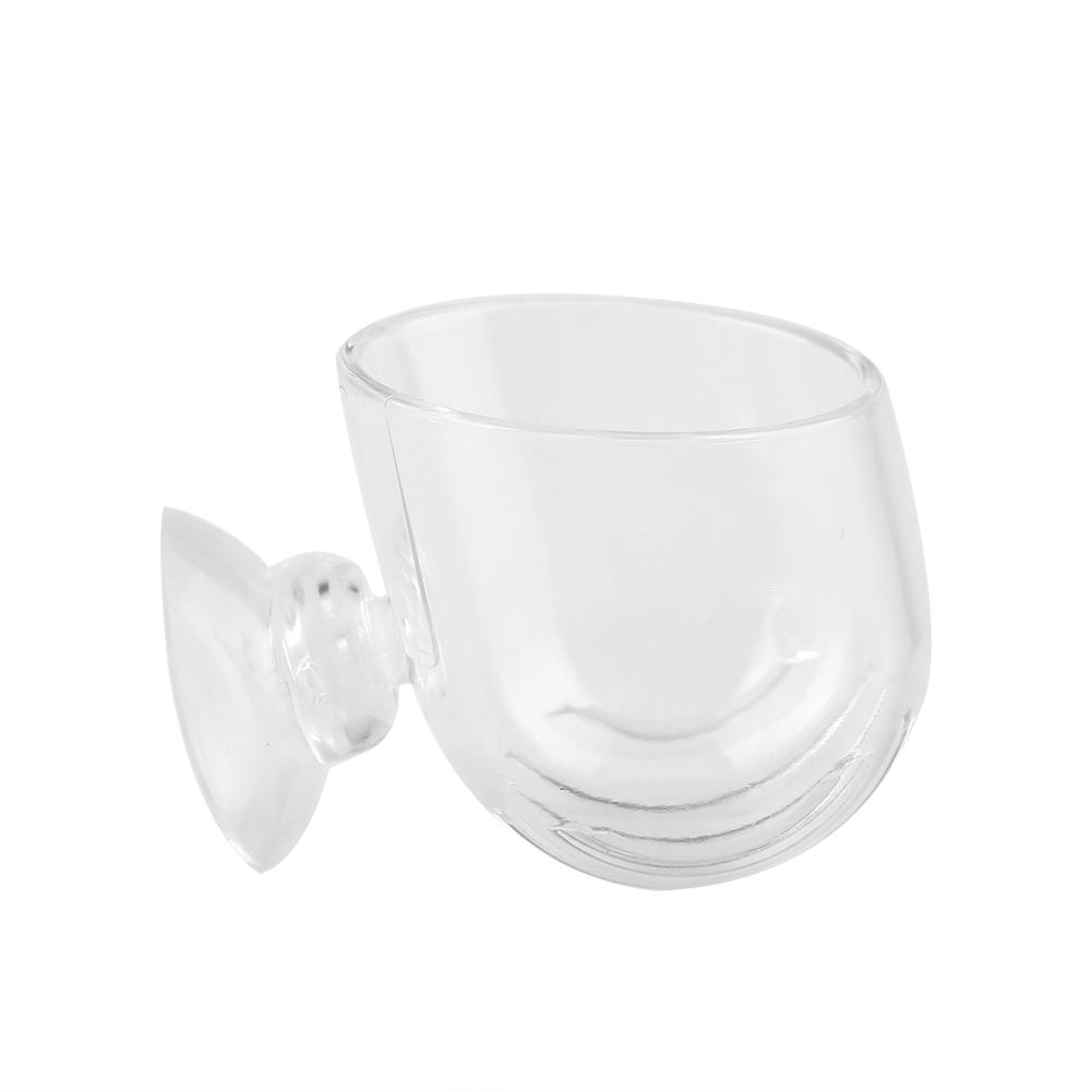 Прозрачная акриловая кормушка для рыб, красная кормушка для червей для аквариума