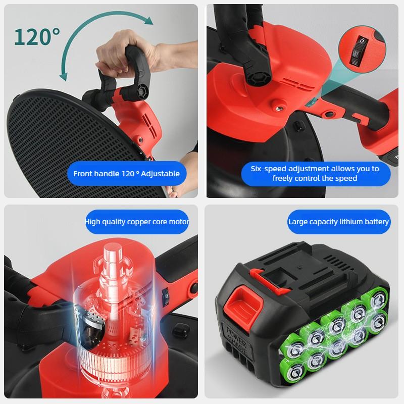 Машина для уплотнения пола и штукатурки Бесщеточная электрическая машина для выравнивания Машина для отделки стен бетоном, цементным раствором