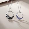 Ожерелье для пары в клятве верности пара студентов любовь на расстоянии нишевый дизайн ins стиль пара кулон