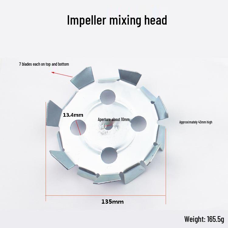 Электрическая ударная дрель с режимами сверления и перфоратора, стержень для смешивания шпатлевки и насадка с крыльчаткой