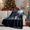 Celta Vigo Crest Glowing Throws Blanket Flannel Blankets Plush for Couch Bed Gifts for Men Women Travel picnic blanket Christmas fan gifts