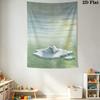 Lauras Stern poster Wall Tapestry Aesthetic Wall Hanging Printed Fabric Blanket Decorative Tapestries for Bedroom Living Room Home Decor