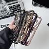 Роскошный полый TPU чехол с рассеиванием тепла для 11-16 Pro Max, гальванизированный, огненный, дизайнерский, ударопрочный, в стиле Ins, 10 цветов
