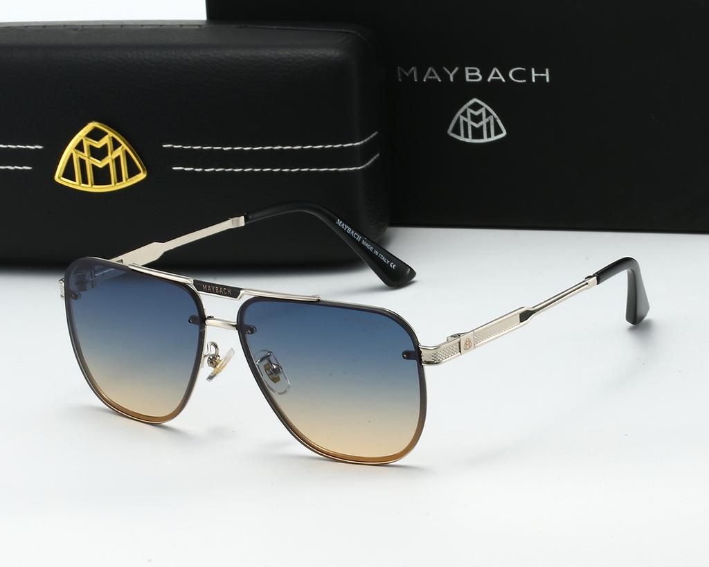 Солнцезащитные очки MAYBACH Люксовый бренд Защита UV400 Для мужчин и женщин Классические Солнечные Очки Высококачественные Очки Пилотские Очки