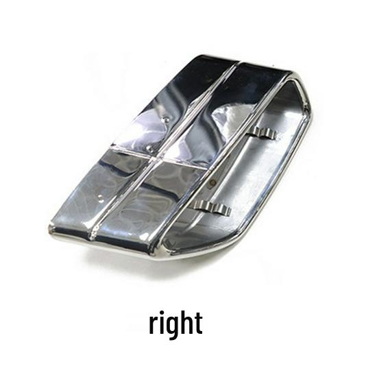 Декоративная рамка черного цвета для наконечника выхлопной трубы для BMW 525li/530i G30/G38