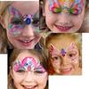 Красочные стразы для лица и тела, 3D детские наклейки с драгоценными камнями, наклейки-татуировки на лоб, детские