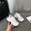 Chunky Sneakers Fashion Mesh Breathable Shoes Women Sports Running 5CM Chunky Sneakers Breathable Leisure Casual Sports Shoes