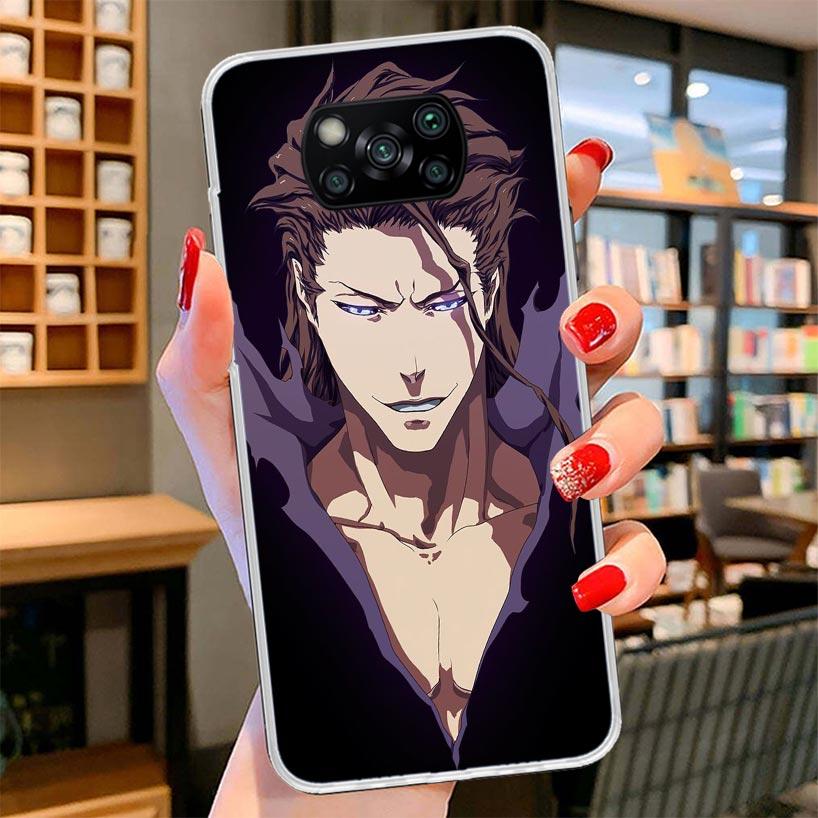 Bleach Aizen Sousuke Cover Phone Case For Xiaomi Poco F7 Ultra X7 X6 X5 Pro M7 Redmi 15C 15 13C 13 12C 12 10C 10 9A 9C 9T 9 Shel
