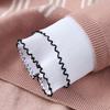 1 Pair Vintage Women Girls Fake Flared Sleeves Pleated Detachable Sleeve Fake Cuffs Sweater Decorative Female False Cuffs