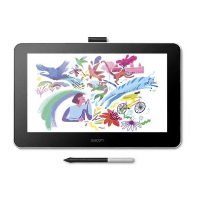 Восстановленный графический планшет Wacom One 13 LCD (DTC133W0D) белый (13,3-дюймовый)