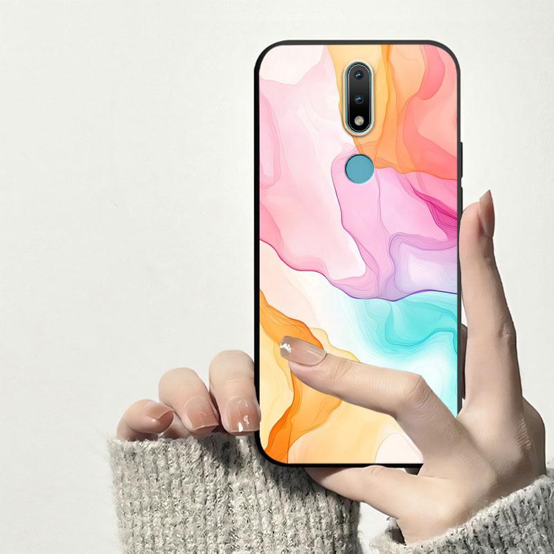 Protector For Nokia 2.4 1.4 3.4 5.3 5.4 6.2 Case Shockproof Soft Silicone For Nokia 7.2 6.3 8.3 5G Back Cover TPU Phone Case