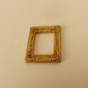 Rustic Mini Mirror Props DIY Mirror Small Model Resin Photo Frame  Jewelry Accessories